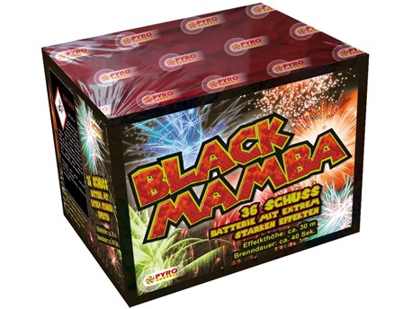 Black Mamba 36 Schuss Batterie